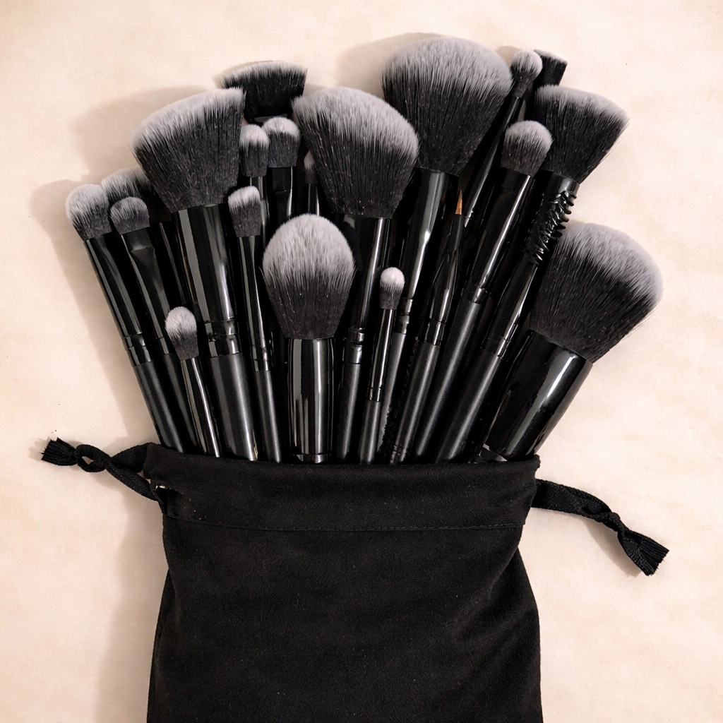 MAANGE Premium Make up Pinselset 30 Stück inkl. Tasche